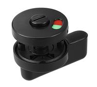 Sourcingmap Privacy Indicator Door Lock 53mm Dia Plastic Nylon Indicating Lock for Public Partition Toilet Restroom Bathroom