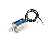 Sourcingmap Pull Type Solenoid Electromagnet, DC 12V, 4 mm Stroke, 100 gf Force