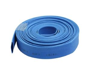 sourcingmap rate 2:1 Blue Polyolefin 8mm Dia Heat Shrink Shrinkable Tube 3 Meter