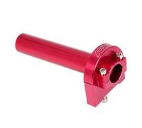 sourcingmap Red Aluminum Alloy 22mm Accelerator Throttle Twist Handlebar Grip