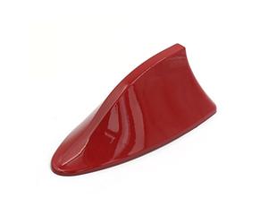 Sourcingmap Red Stick-on Shark Fin AM/FM Signal Antenna Aerial