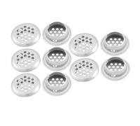 Sourcingmap Round Auditorium Mesh Holes Air Vents Louvers 25mm x 34mm 10pcs
