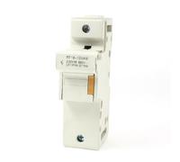 sourcingmap RT18-125AM AC 690V 125A 1 Pole 1P 22x58mm Cylindrical Fuse Holder Base