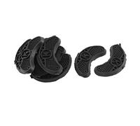 sourcingmap Rubber Anti-Slide Shoe Repair Pads Sole Grip Protector 5 Pairs Black