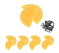 sourcingmap Rubber Shoes Boots Heels Sole Repair Plates Guard Mats 10Pcs