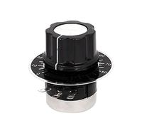 sourcingmap RV24YN 20S B502 5K Ohm Rotary Taper Carbon Potentiometer w Dial w Knob