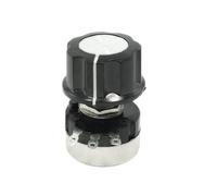 sourcingmap RV24YN20S 10K ohm Single Turn Carbon Film Rotary Taper Potentiometer w Knob