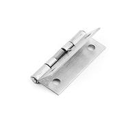 sourcingmap S-2 50 x 20mm Stainless Steel Cabinet Drawer Door Spring Hinges