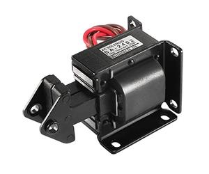 Sourcingmap SA-2402 AC220V 1KG 15mm Pull Push Type Open Frame Motion Solenoid Electromagnet 93 x 47 x 46mm