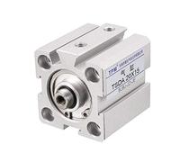 Sourcingmap SDA 20mm Bore 15mm Stroke Compact Thin Pneumatic Air Cylinder