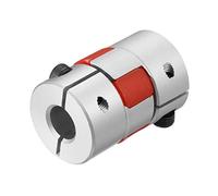 Sourcingmap Shaft Coupling 8mm to 10mm Bore L30xD20 Flexible Coupler Joint for Servo Stepped Motor