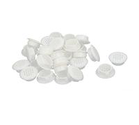 Sourcingmap Shoes Cabinet 30mm Dia Plastic Round Mesh Hole Air Vent Louver Cover 30pcs