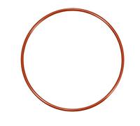 sourcingmap Silicone O-Ring, 120mm OD, 113.8mm ID, 3.1mm Width, VMQ Seal Rings Gasket, Red
