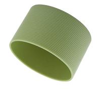 Sourcingmap Silicone Outdoor Round Nonskid Water Bottle Mug Cup Sleeve Cover 6.5cm Dia Army Green