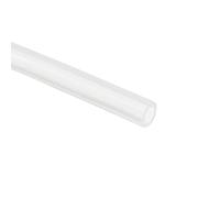 Sourcingmap Silicone Tube, 4mm ID, 6mm OD, 6.56', Flexible Silicone Rubber Tubing, Water Air Hose Pipe, Translucent, for Pump Transfer