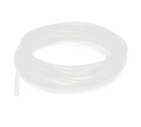 Sourcingmap Silicone Tube, 8mm ID, 10mm OD, 16.4ft, Flexible Silicone Rubber Tubing, Water Air Hose Pipe, Translucent, for Pump Transfer