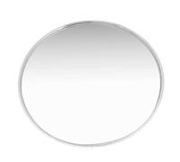 sourcingmap Silver Tone 3inch Dia Round Adhesive Rearview Blind Spot Mirror