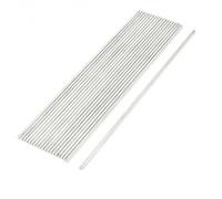 Sourcingmap Solid Round Axle Rod Bar 2mm x 150mm 20Pcs for DIY RC Model Airplane