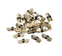 Sourcingmap Spring Loaded Hinges for Glasses Case Jewelry Wooden Box 30mm Length 30pcs