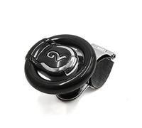 sourcingmap Steering Wheel Power Handle Knob Accessory Black for Car Vehicle