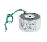 sourcingmap Sucked Eelectric Lifting Magnet Electromagnet 12VDC 50Kg 110LB 50x27mm
