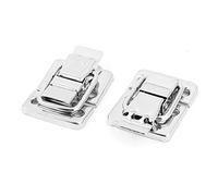 Sourcingmap Suitcase Chest Trunk Lock Metal Fastener Toggle Latch Catch Clasp 2pcs