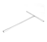 sourcingmap T Handle 8mm Hex Socket Hexagon Key Wrench Nut Driver Silver Tone