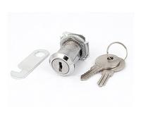 Sourcingmap Toolbox Drawer 18 x 27mm Thread Shaft Safety Tubular Cam Lock w Keys