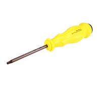 Sourcingmap Torx Screwdriver, T20 Security Magnetic Star Screw Driver with 3" S2 Shaft and Non-Slip Yellow Handle