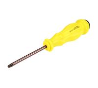 Sourcingmap Torx Screwdriver, T25 Security Magnetic Star Screw Driver with 3" S2 Shaft and Non-Slip Yellow Handle