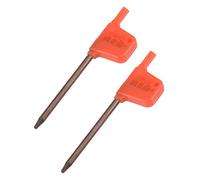 Sourcingmap Torx Screwdriver, T7 S2 Flag Handle Star Driver Key Wrench Spanner 2 Pcs