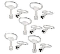 Sourcingmap Triangle Socket Spanner Key 11pcs for 9.5x8.5mm Triangular Panel Lock