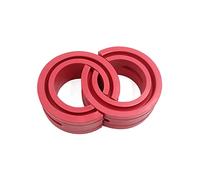 sourcingmap Type-C Red Car Shock Absorber Spring Buffer Power Cushion 2pcs