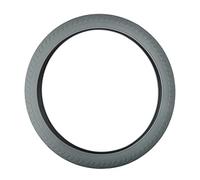 sourcingmap Universal Gray Silicone Anti-Slip Steering Wheel Cover for Car