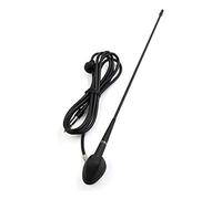 Sourcingmap Vehicle Black Roof Rear Widow Rod FM/AM Radio Antenna Aerial