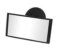 sourcingmap Vehicle Car Suction Cup Rectangular Parking Rear View Mirror Black