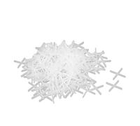 Sourcingmap Wall Floor Tile Plastic Cross Spacer 1mm White 200pcs