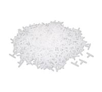 Sourcingmap Wall Floor Tile Plastic T Type Spacers Tiling Tools 3mm White 1000pcs