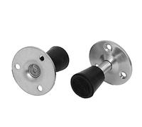 Sourcingmap Wall Protector Skirting Board Mounted Stop Door Stopper Buffer 50mm Height 2pcs