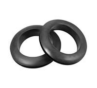 Sourcingmap Wire Protector Oil Resistant Armature Rubber Grommet 35mm Inner Dia 50Pcs, Black