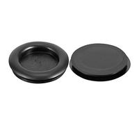 Sourcingmap Wire Protector Oil Resistant Armature Rubber Grommets 25mm Mounting Dia 10Pcs Black