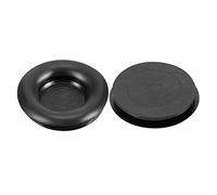 Sourcingmap Wire Protector Oil Resistant Rubber Grommets 16mm Mounting Dia 10Pcs Black