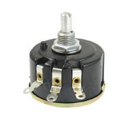 Sourcingmap WX050 1K ohm 5W Watt 6mm Round Shaft Rotary Wire Wound Potentiometer