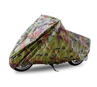 sourcingmap XXXL 190T Motorcycle Cover Camouflage Outdoor Waterproof 116inch