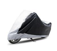 sourcingmap XXXL 190T Scooter Cover Silver&Black UV Water Resistant 116inch