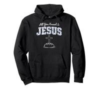 Sourdough All You Knead Is Jesus Christ Pullover Hoodie