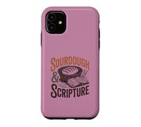 Sourdough and Scripture Christian Bread Baker Bible Study Case for iPhone 11