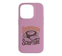 Sourdough and Scripture Christian Bread Baker Bible Study Case for iPhone 14 Pro