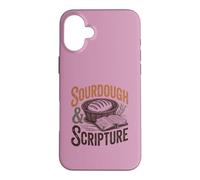 Sourdough and Scripture Christian Bread Baker Bible Study Case for iPhone 16 Plus