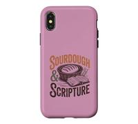 Sourdough and Scripture Christian Bread Baker Bible Study Case for iPhone X/XS
